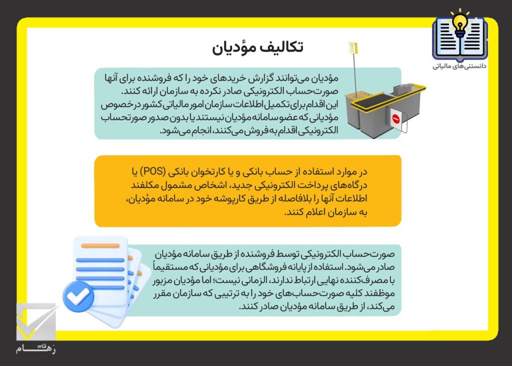 آشنایی با تکالیف مؤدیان مشمول مالیات بر ارزش‌افزوده – بخش سوم