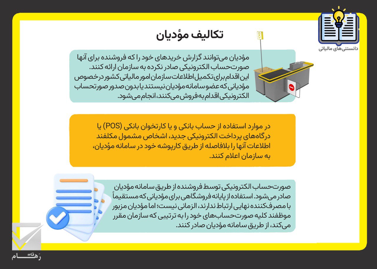 آشنایی با تکالیف مؤدیان مشمول مالیات بر ارزش‌افزوده – بخش سوم