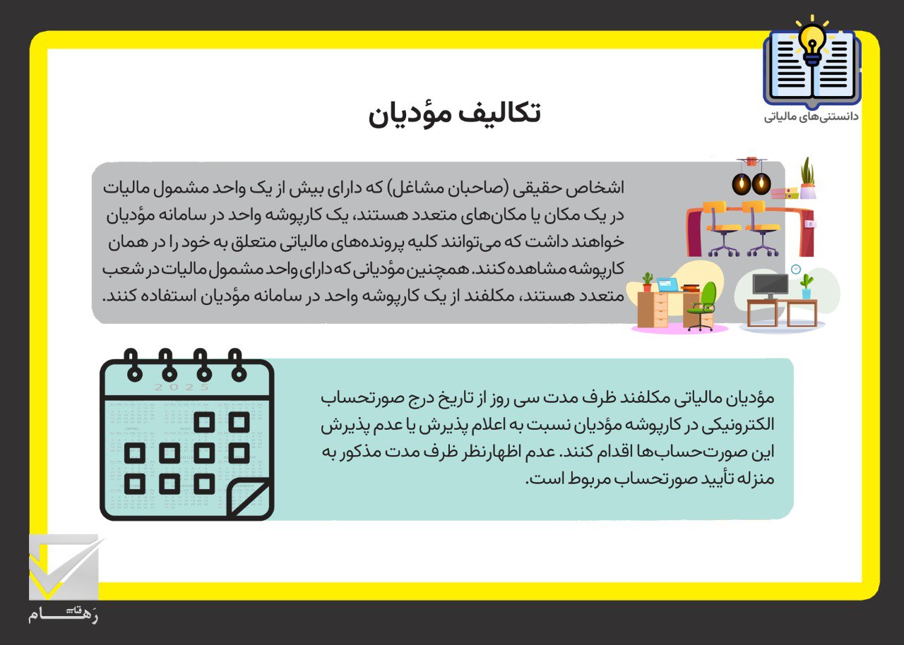 آشنایی با تکالیف مؤدیان مشمول مالیات بر ارزش‌افزوده – بخش چهارم