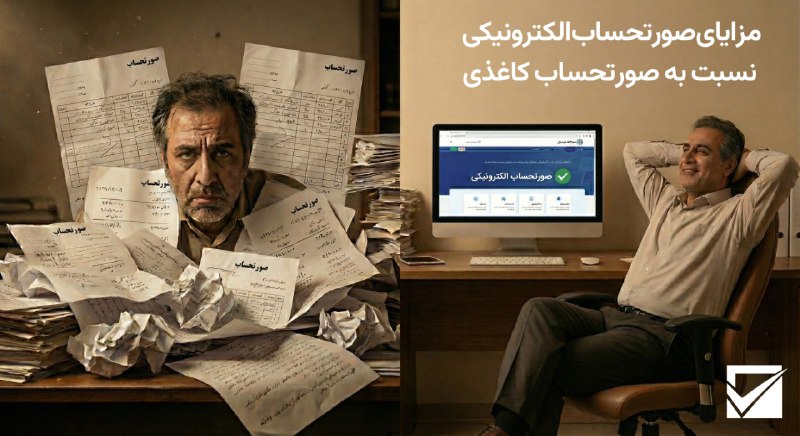 مزایای صورتحساب الکترونیکی نسبت به صورتحساب کاغذی